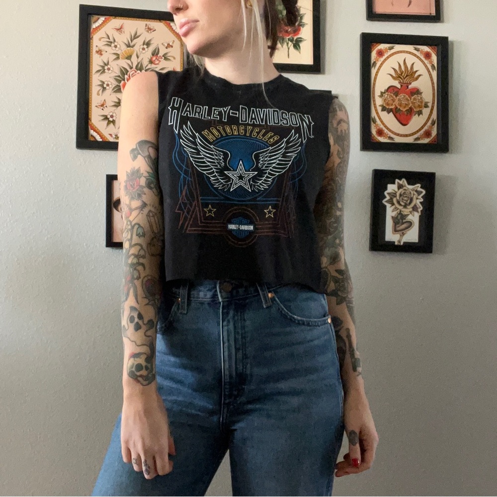Womens Harley Davidson tank top